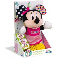 Clementoni Disney Baby 17164 Baby Minnie First Activities, Peluche Baby Minnie